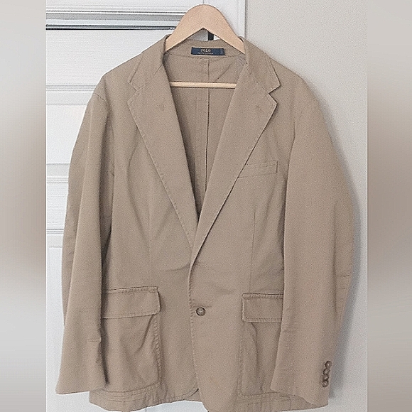 Polo Ralph Lauren Cotton Unconstraucted Sport Coat
